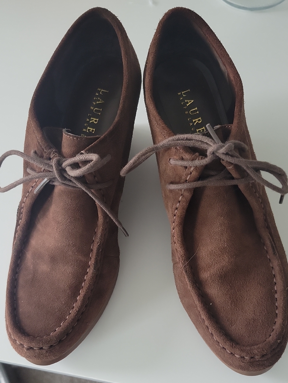 Lauren Ralph Lauren Womens Denver Wedge Shoes